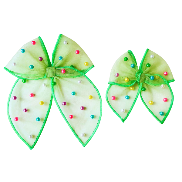 Dew Drop Dreams SAILOR  Hair Bow w/ Clip