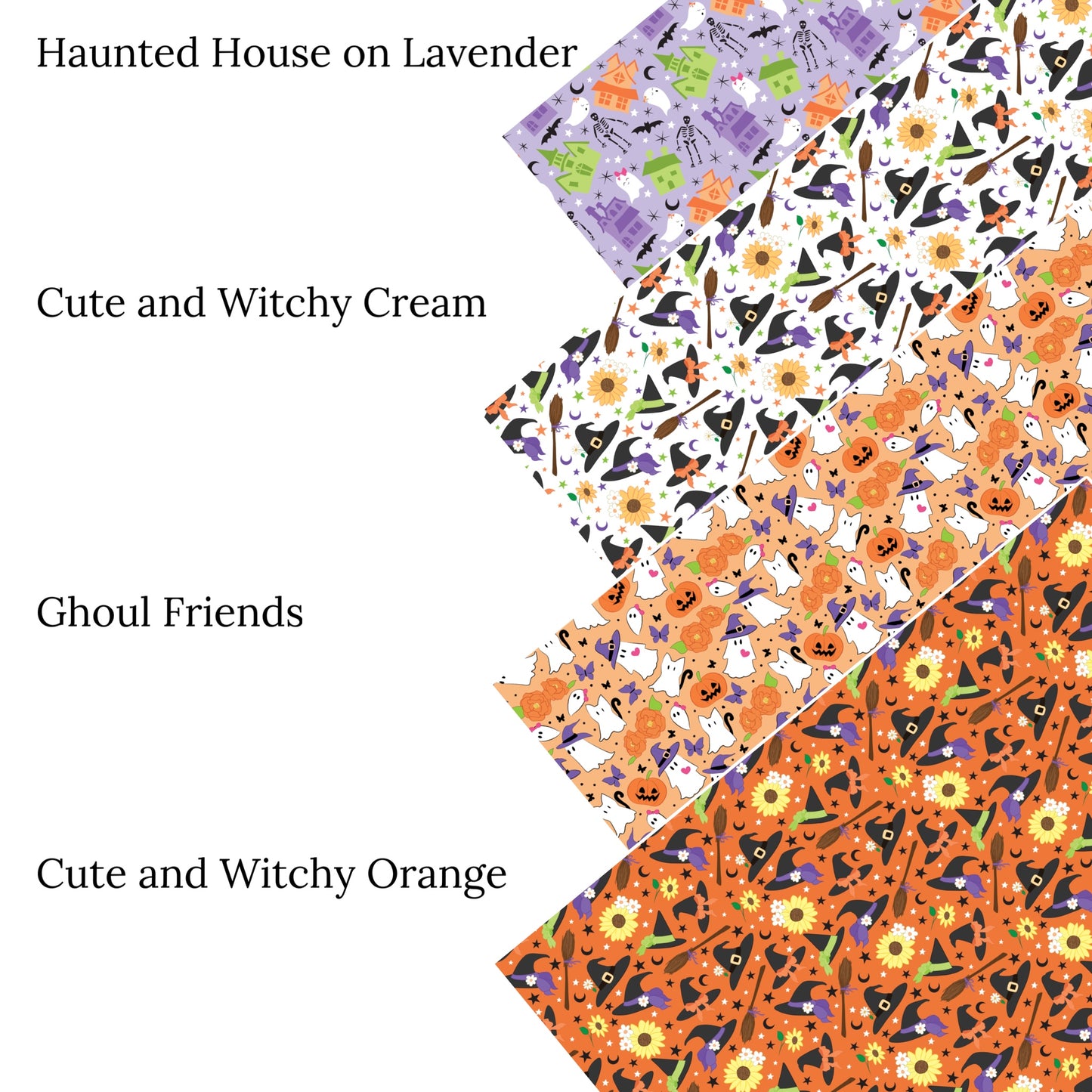 Haunted House Lavender Faux Leather Sheets