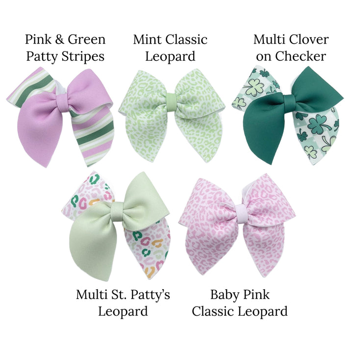 Happy Go Lucky Sailor Neoprene DIY Hair Bows