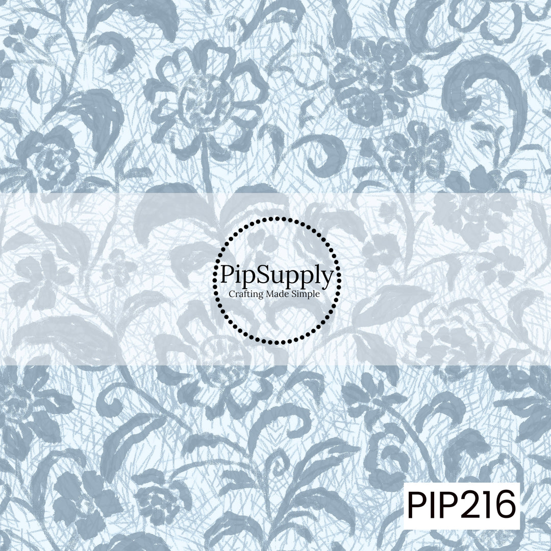 PIP216 - Heirloom Americana Lace Light Blue