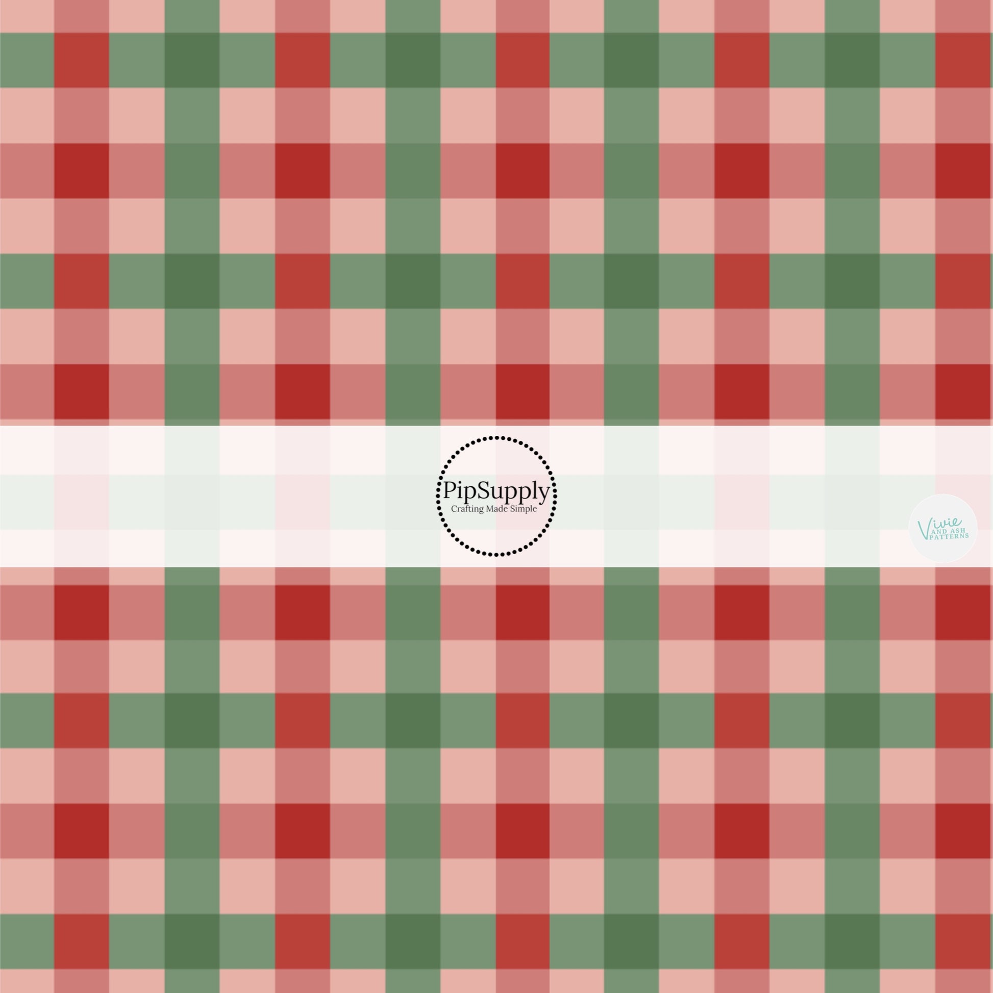Holiday Fabric By The Yard - Holiday Tartan Fabric - Plaid Print