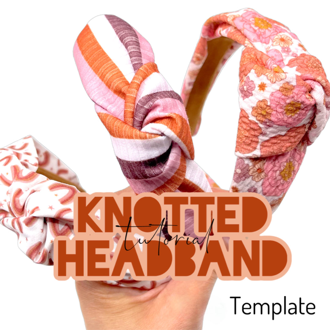 Knotted Headband Printable Template