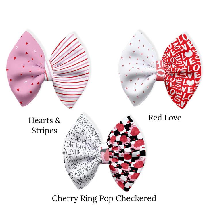 Love You Always Pinch Neoprene DIY Hair Bows