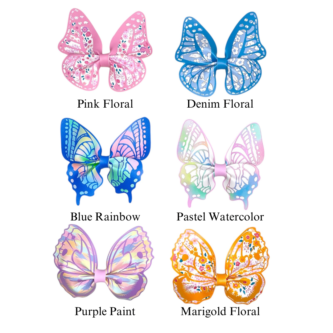 Butterfly Neoprene DIY Hair Bows