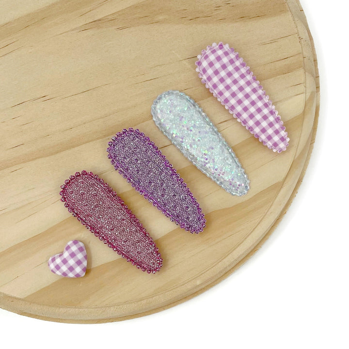 Purple Snap Clip Bundle