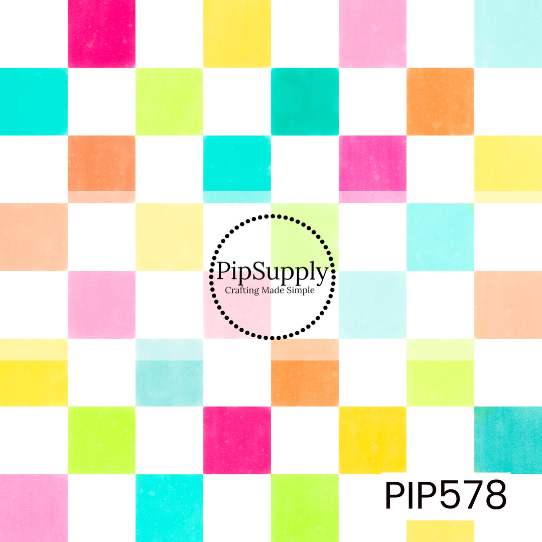 PIP578 - Daffies And Daisies Multi Check