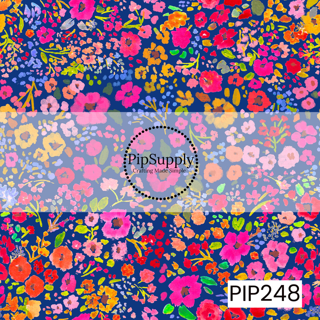 PIP248 - Painted Garden Party Floral Sunset