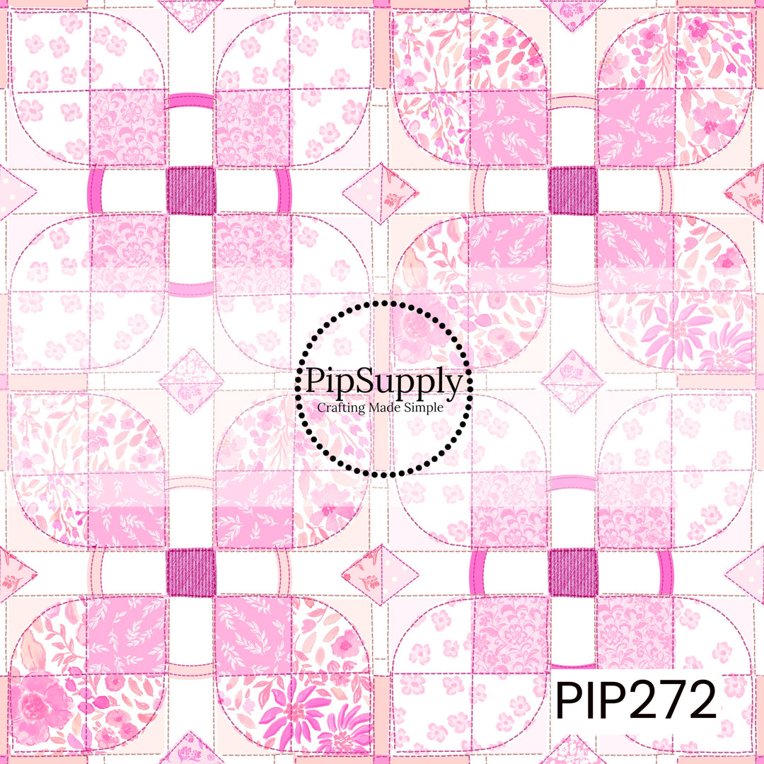 PIP272 - Sweet Cottage Pink Quilt