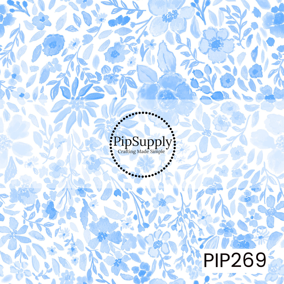 PIP269 - Sweet Cottage Blue Blooms