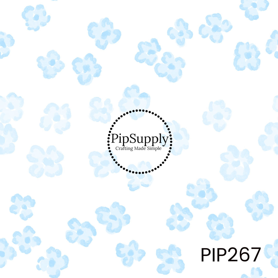 PIP267 - Sweet Cottage Blue Flowers