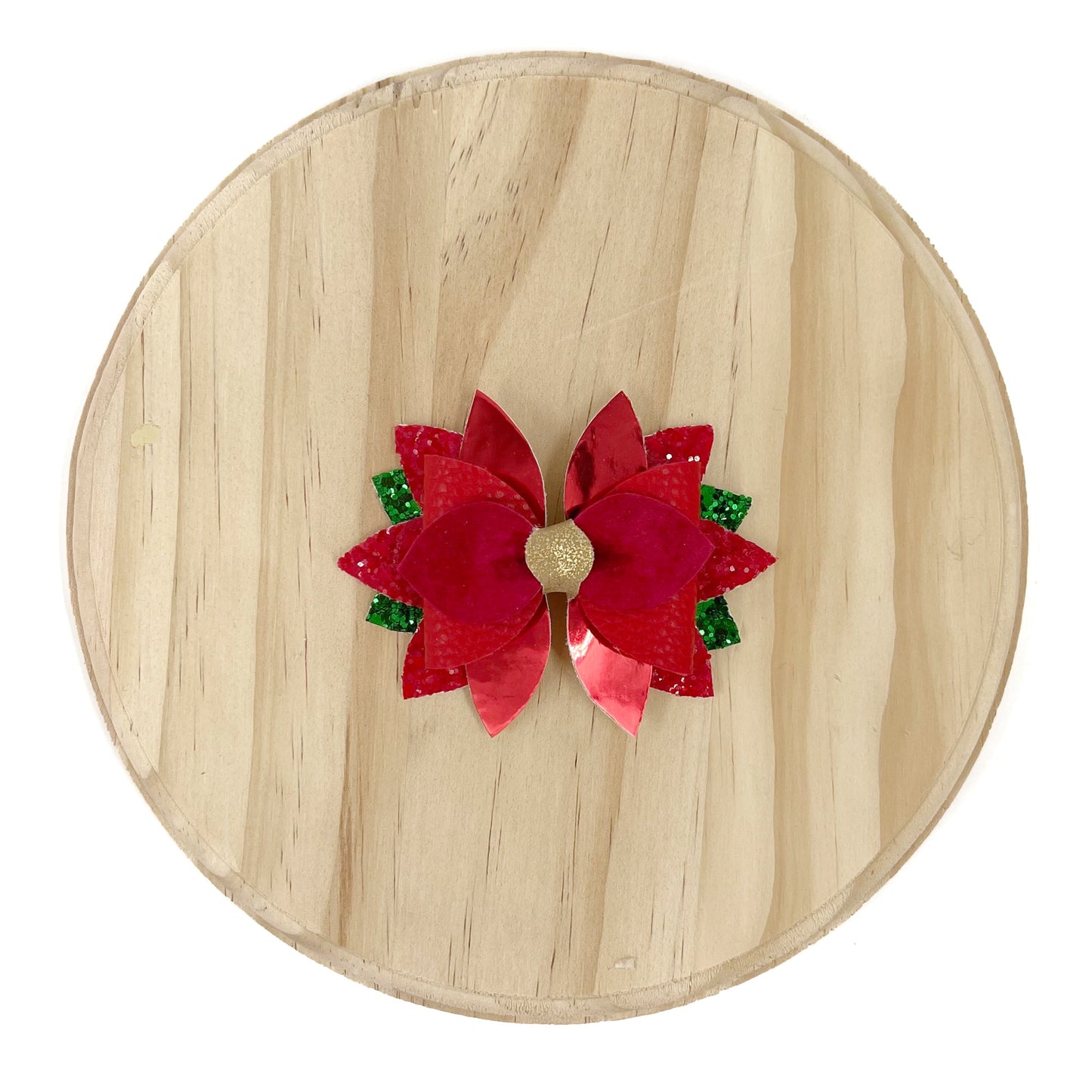 MADE TO ORDER 3.5" Poinsettia Bow Steel Rule Die