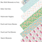 Misty Teal Dots Faux Leather Sheets