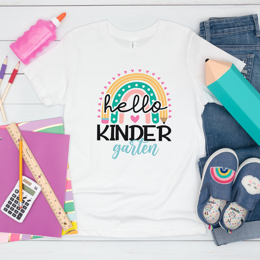First Day of School Kindergarten DTF and Sublimation Transfers