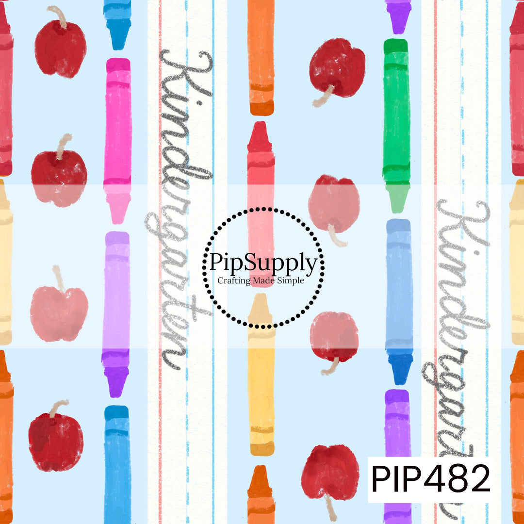 PIP482 - Kindergarten Light Blue Stripe