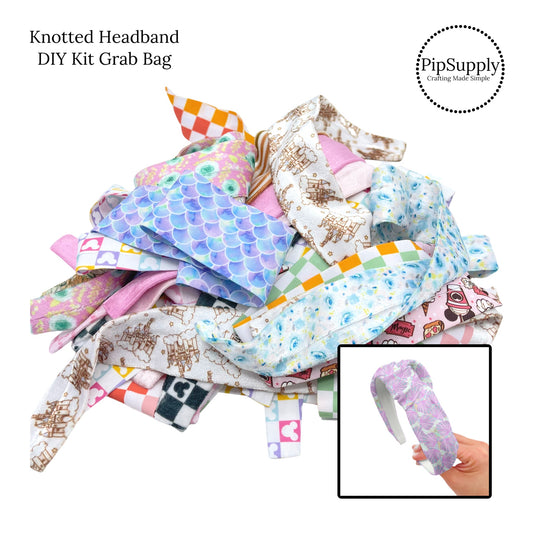 diy knotted headband kit surprise packs