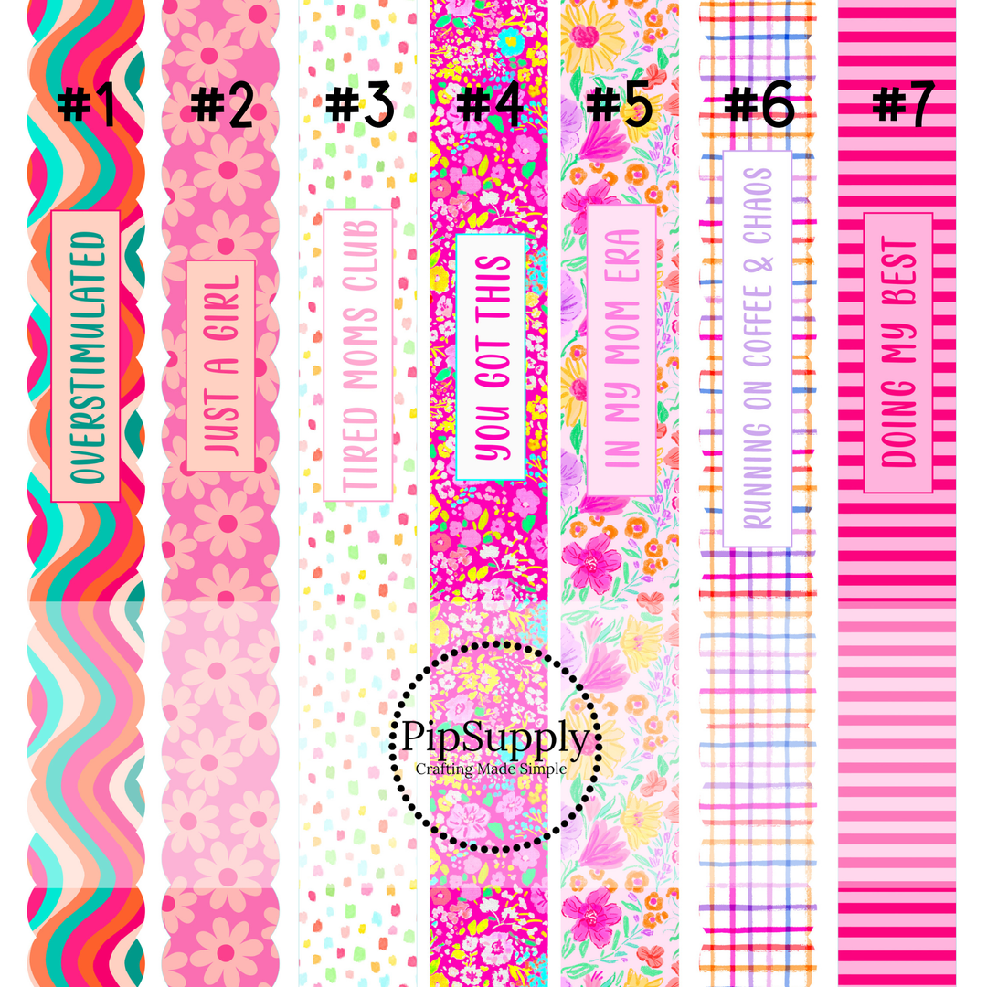 CUSTOMIZE Girly Pop Faux Leather DIY Keychain Wristlet