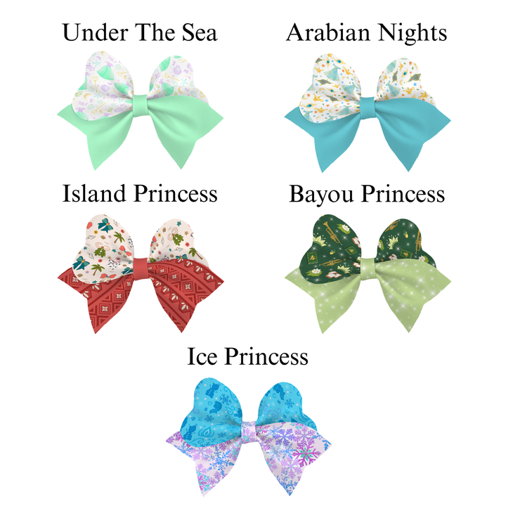 The Princess Code Loveable Faux Leather DIY Hair Bow