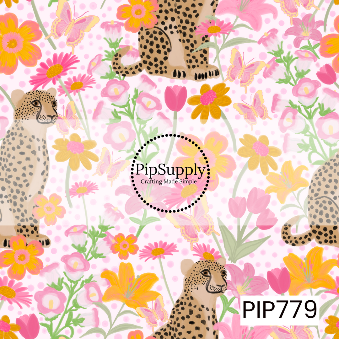 PIP779 - Leopard In Floral