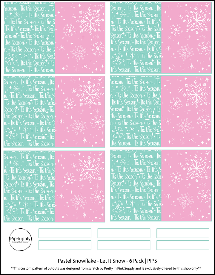 Let it Snow Santa Faux Leather DIY Hair Bows & Craft Cutouts