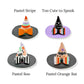 patterns for diy little boo witch party hat hair clips