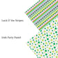 Irish Party Pastel Faux Leather Sheets