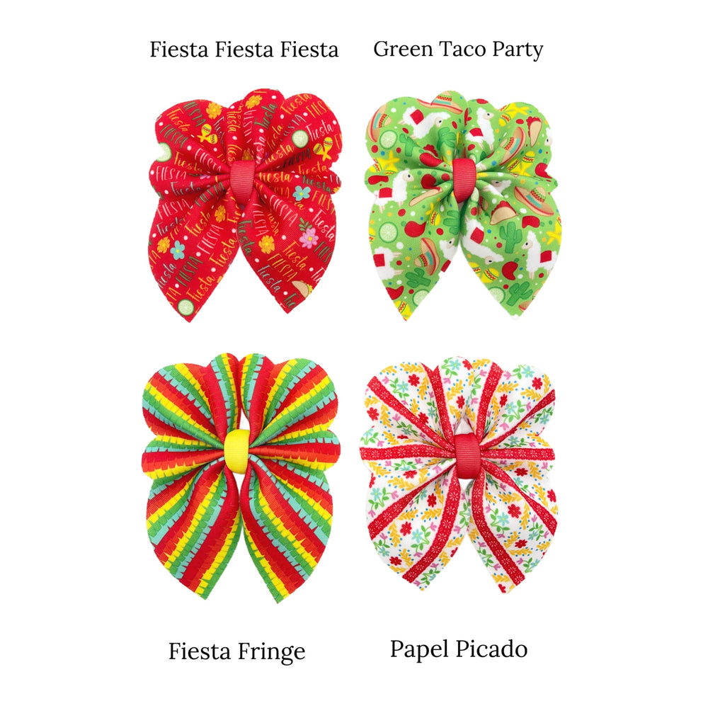 cinco de mayo patterns for hand cut neoprene hair bows