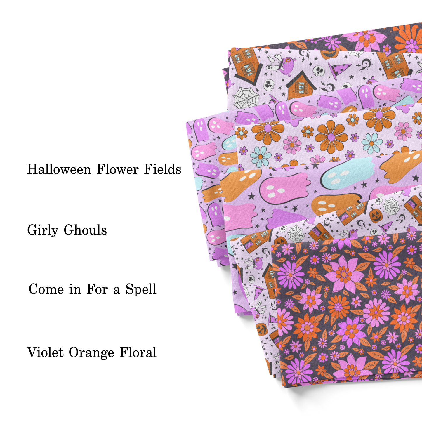 Girly Ghouls Fabric By The Yard