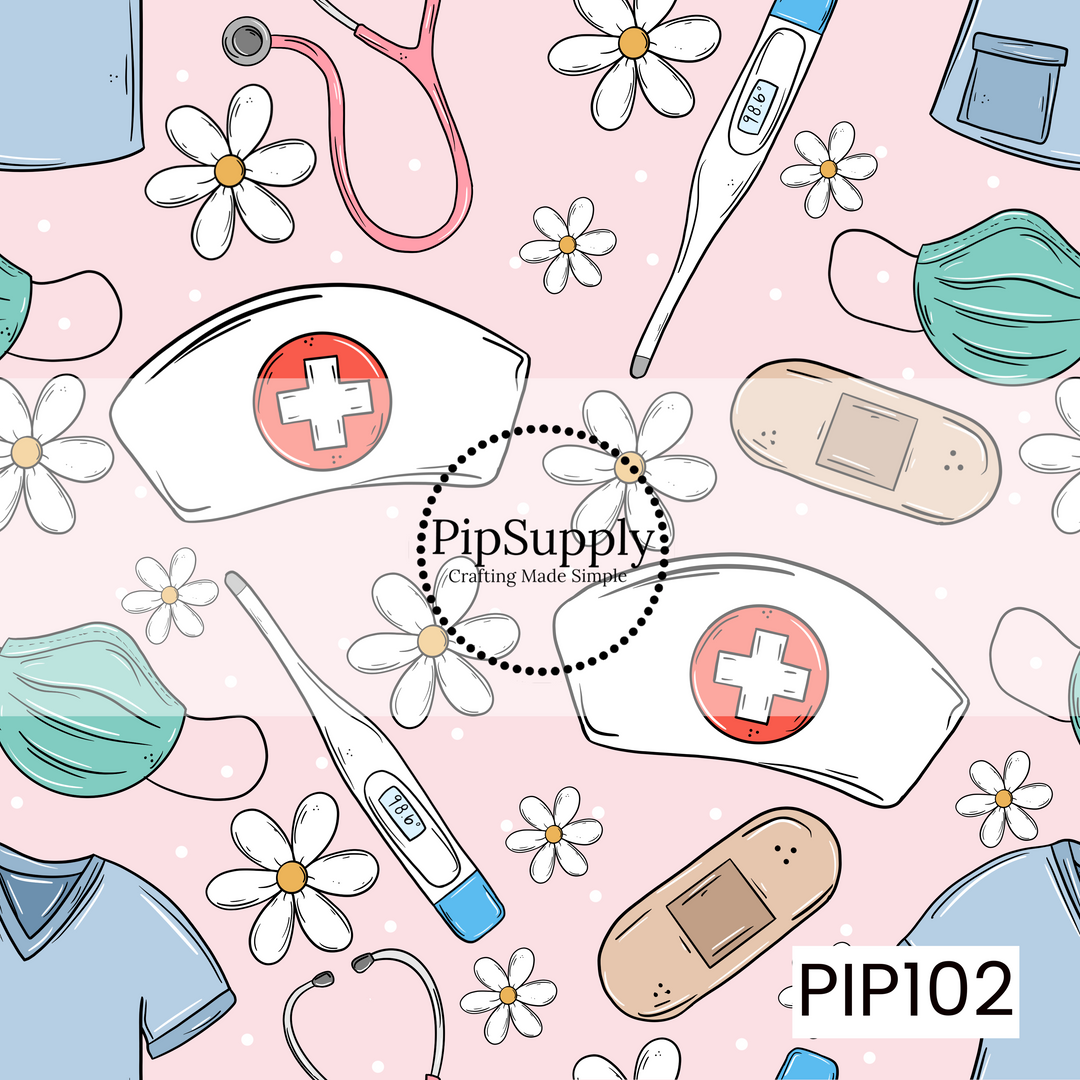 PIP102 - Gentle Nurse Blooms Pink