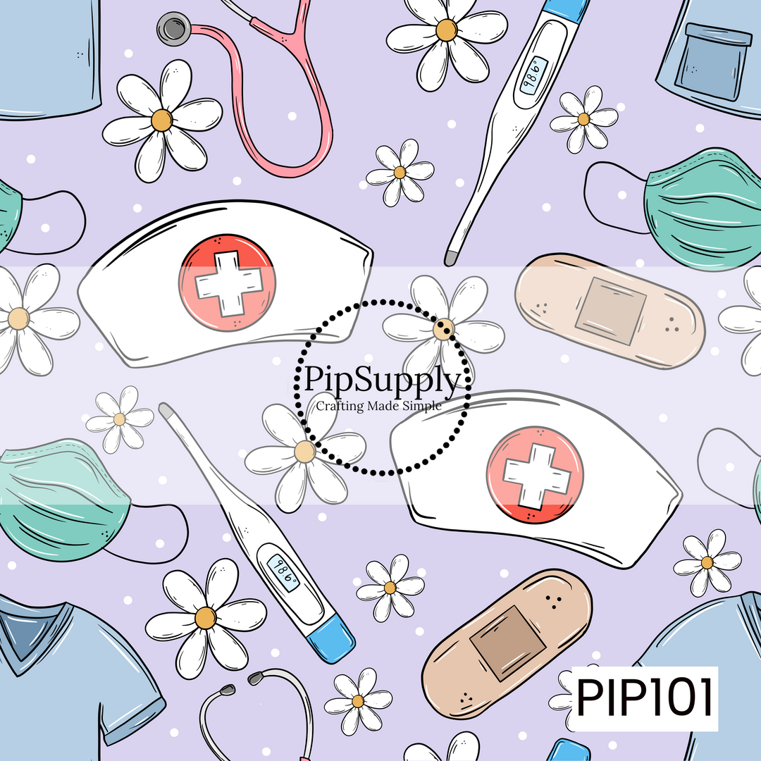 PIP101 - Gentle Nurse Blooms Purple