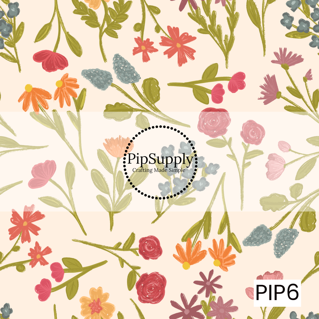 PIP6 - Painted Floral