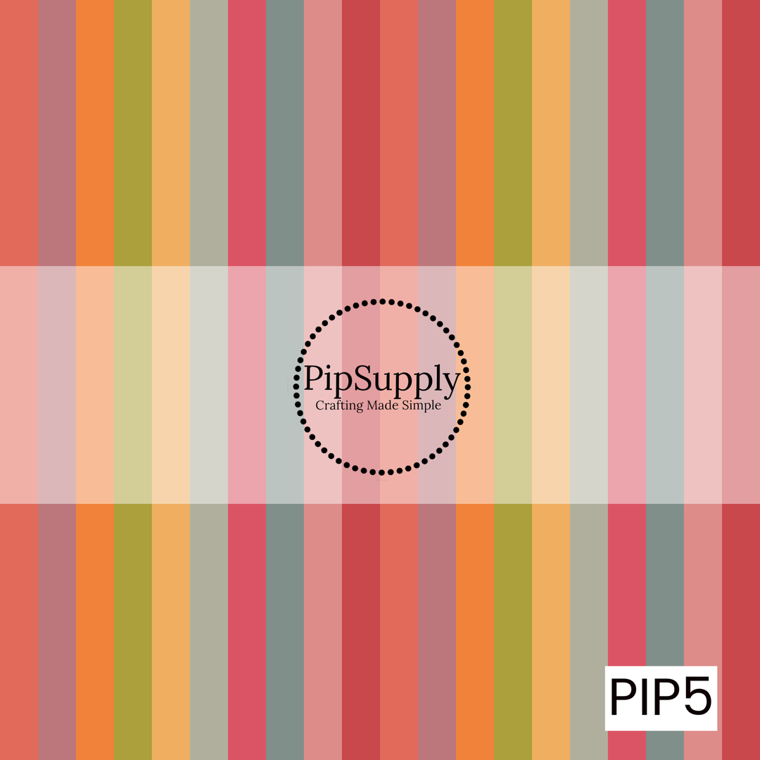 PIP5 - Painted Floral Stripe