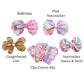 Pastel Wonderland Faux Leather DIY Hair Bows & Craft Cutouts - PIPS EXCLUSIVE