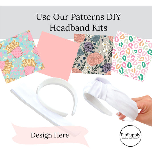 Pick Any Patterns On Our Website DIY Knotted Headband Kits