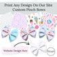 Pick Any Patterns On Our Website CUSTOM Pinch FABRIC Bows - DIY - PIPS EXCLUSIVE