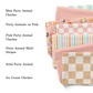 Pink Party Animal Checker Fabric By The Yard