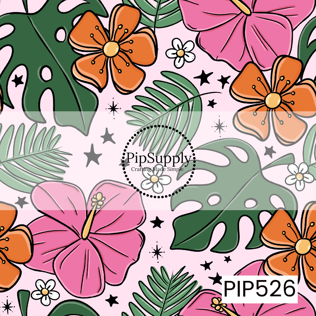 PIP526 - Pink Tropical Floral