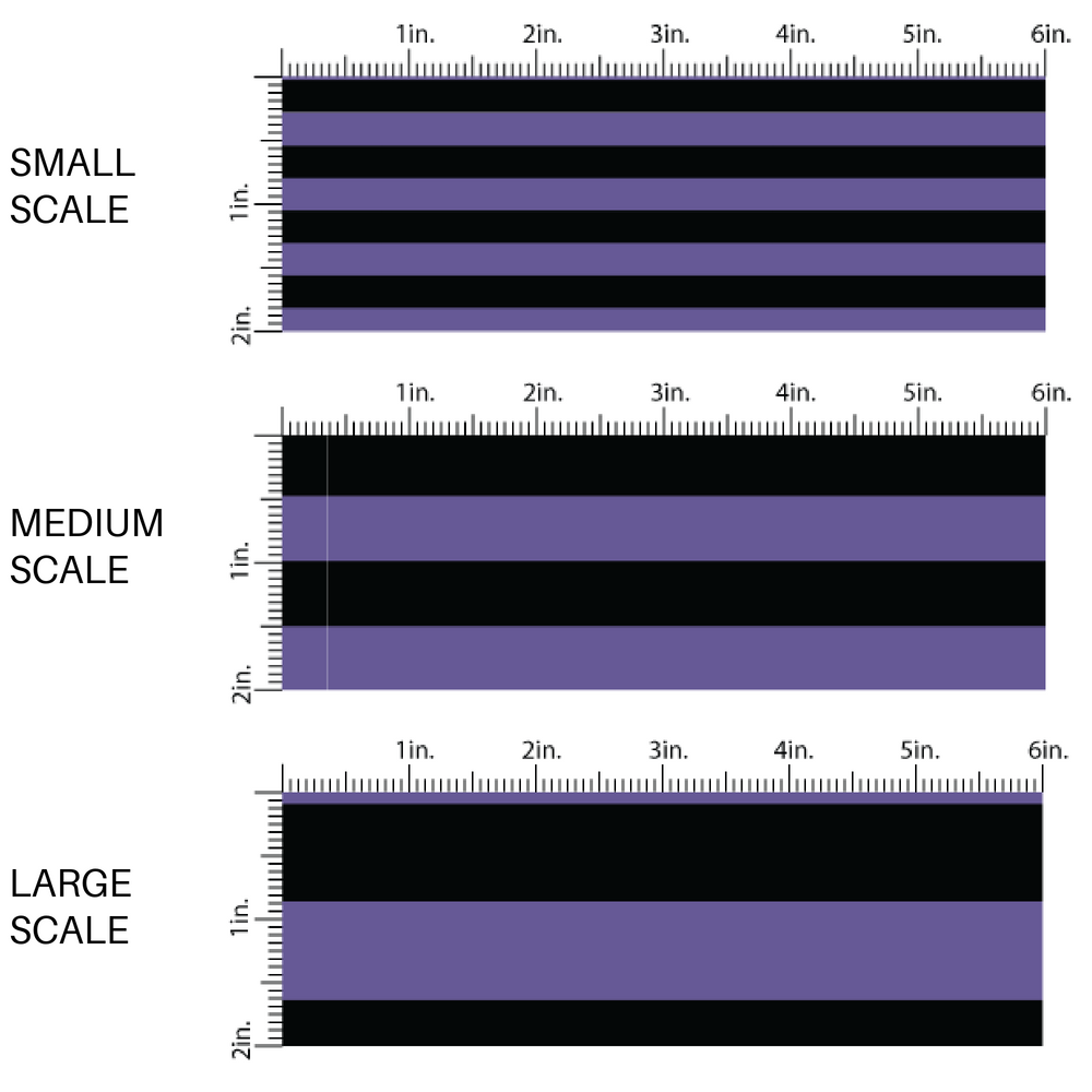 Purple and black striped fabric by the yard scaled image guide.