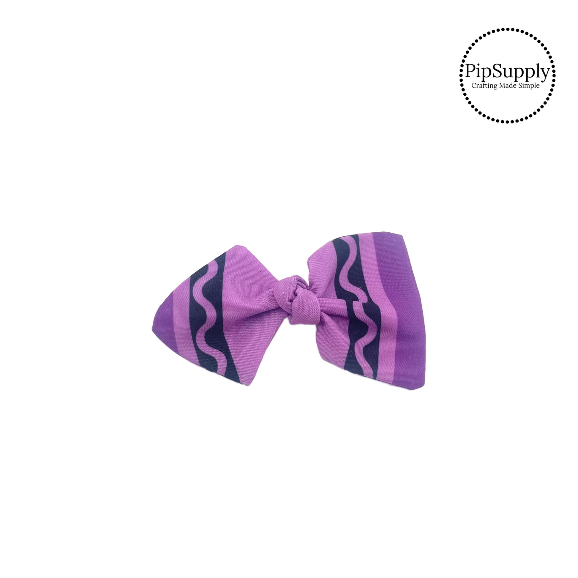 Theses school themed hair bows are ready to package and resell to your customers no sewing or measuring necessary! These come pre-tied. The school bow is perfect for all hair styles for kids and adults. Clip sold separately.