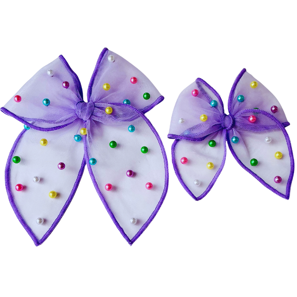 Dew Drop Dreams SAILOR  Hair Bow w/ Clip