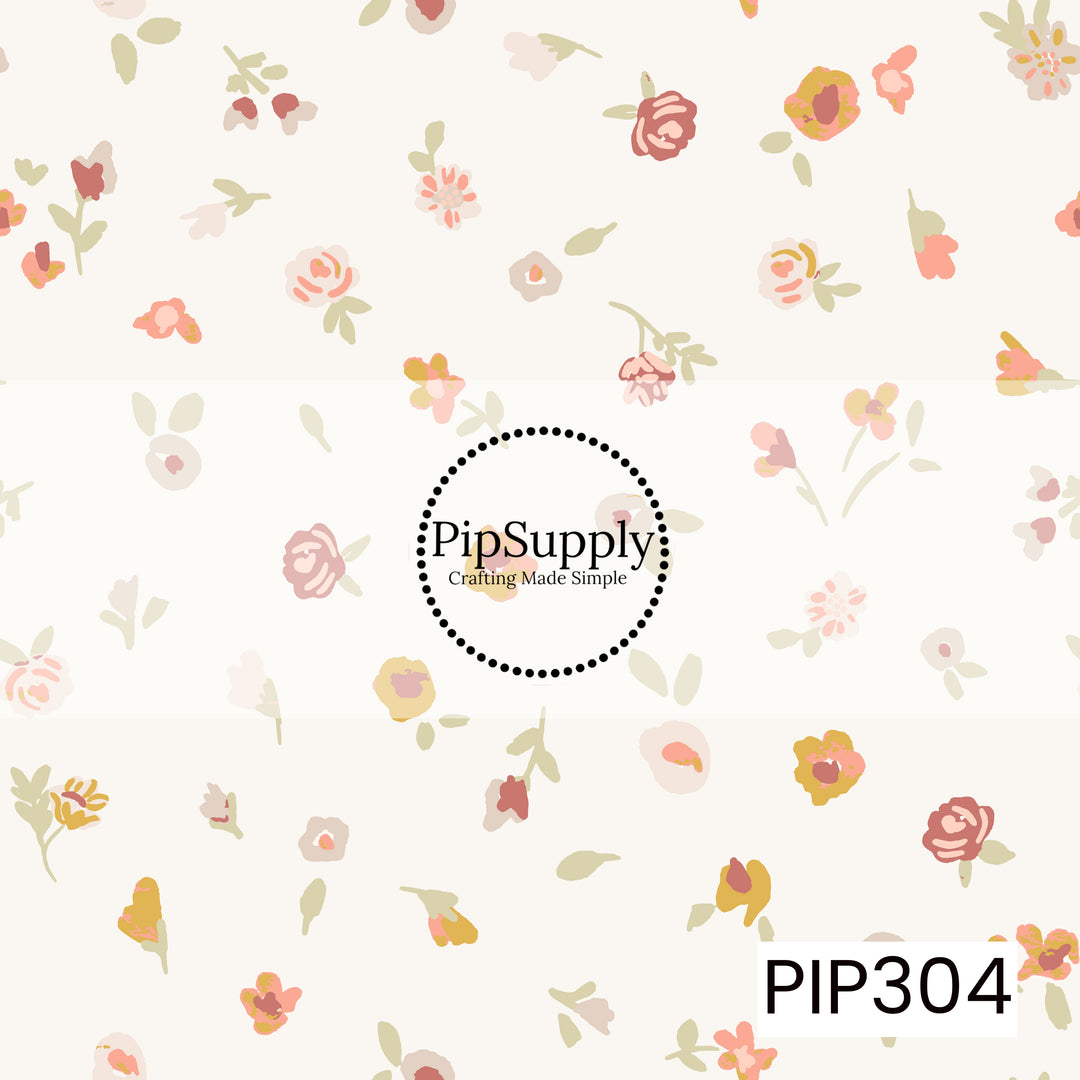PIP304 - Floral Meadow Muted Rose