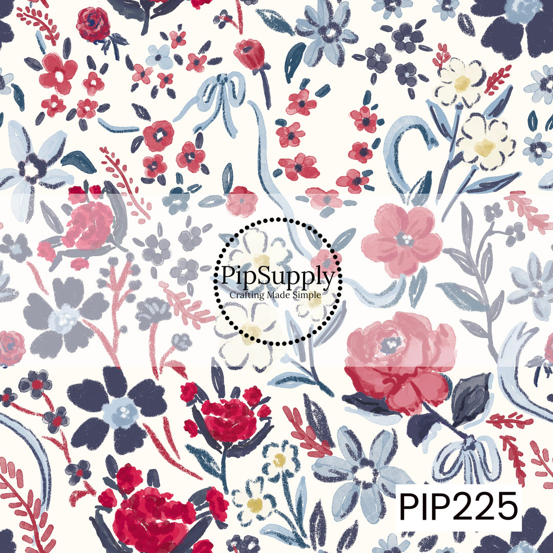 PIP225 - Heirloom Americana Red White And Bloom