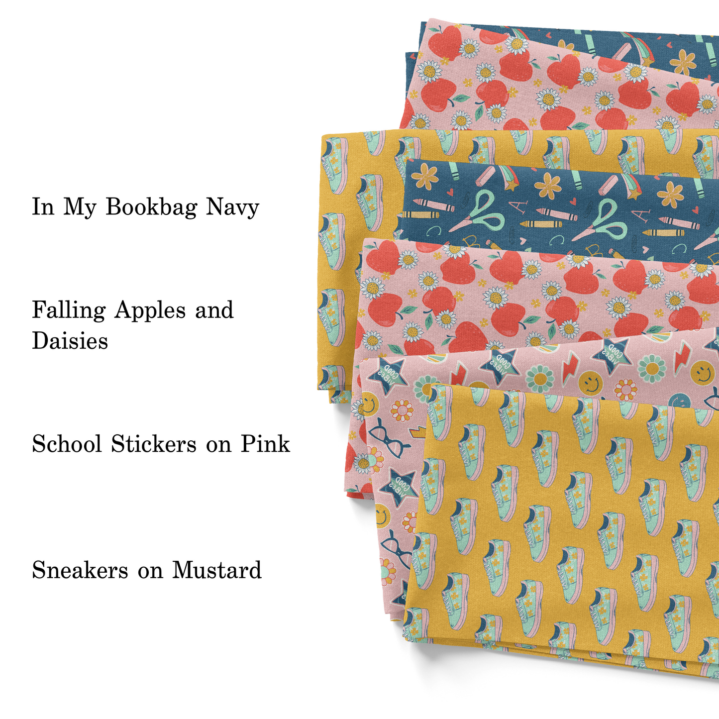 Juniper Row's Back to School Fabric Collection 