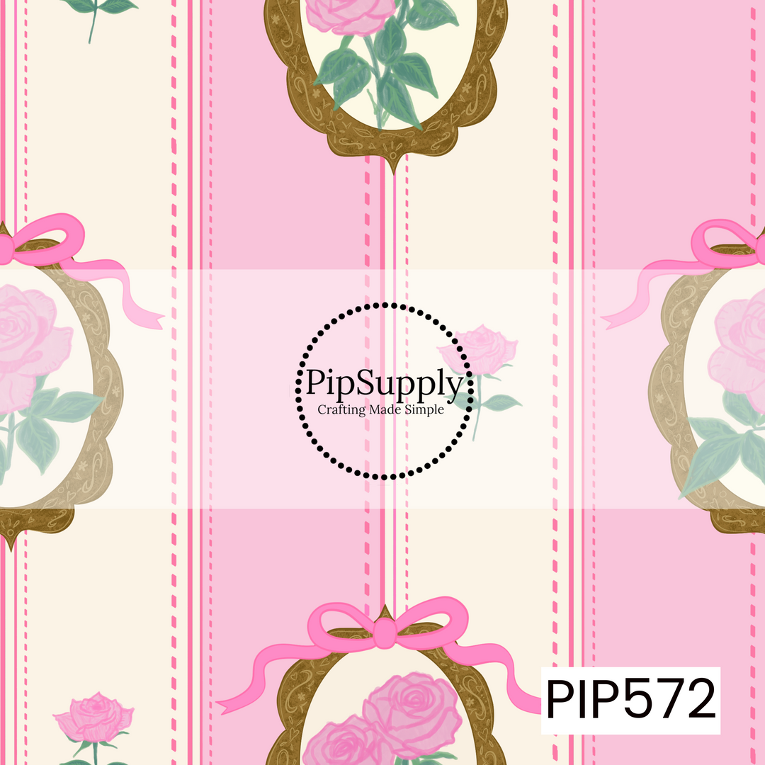 PIP572 - Rose Charm Frames