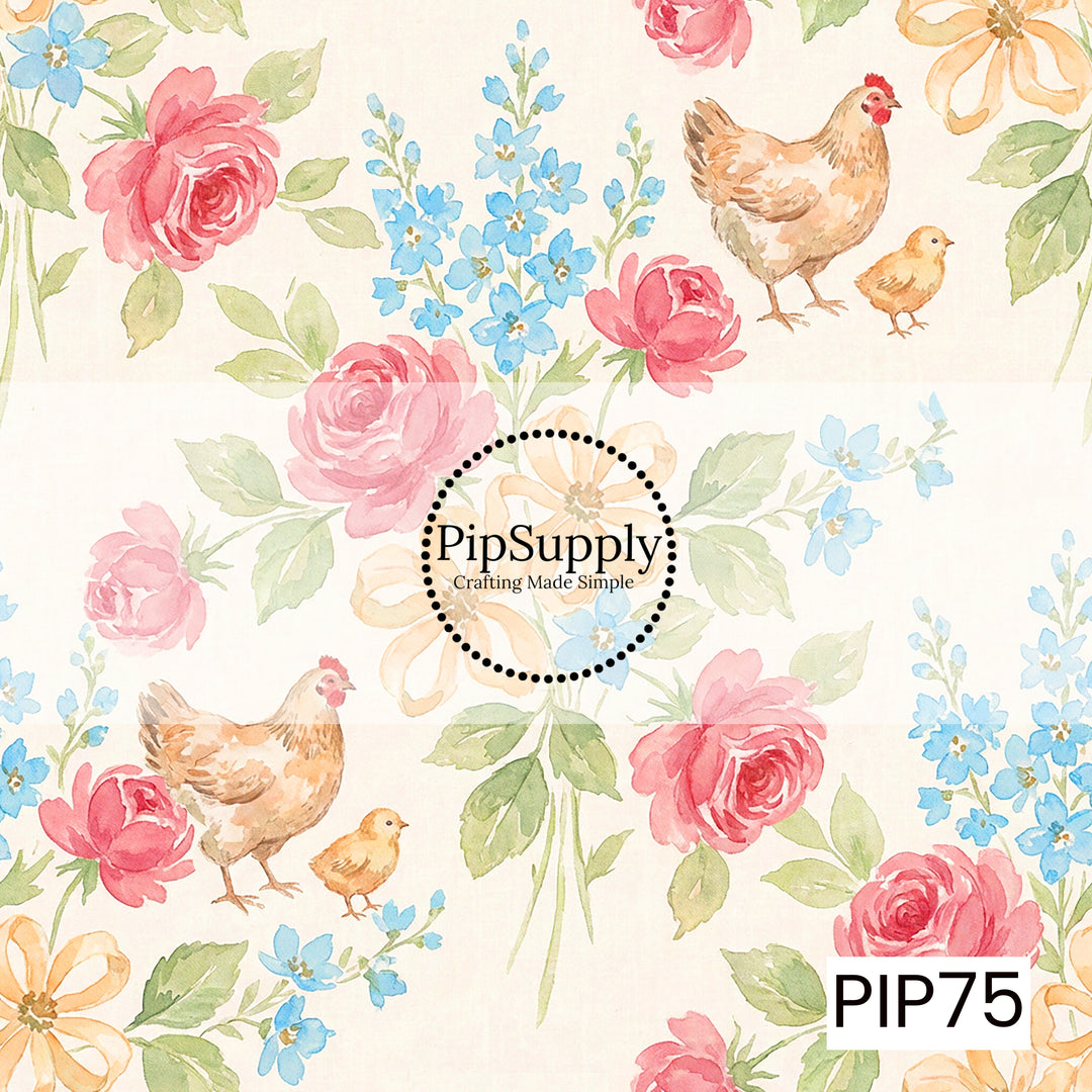 PIP75 - Spring Hen Garden
