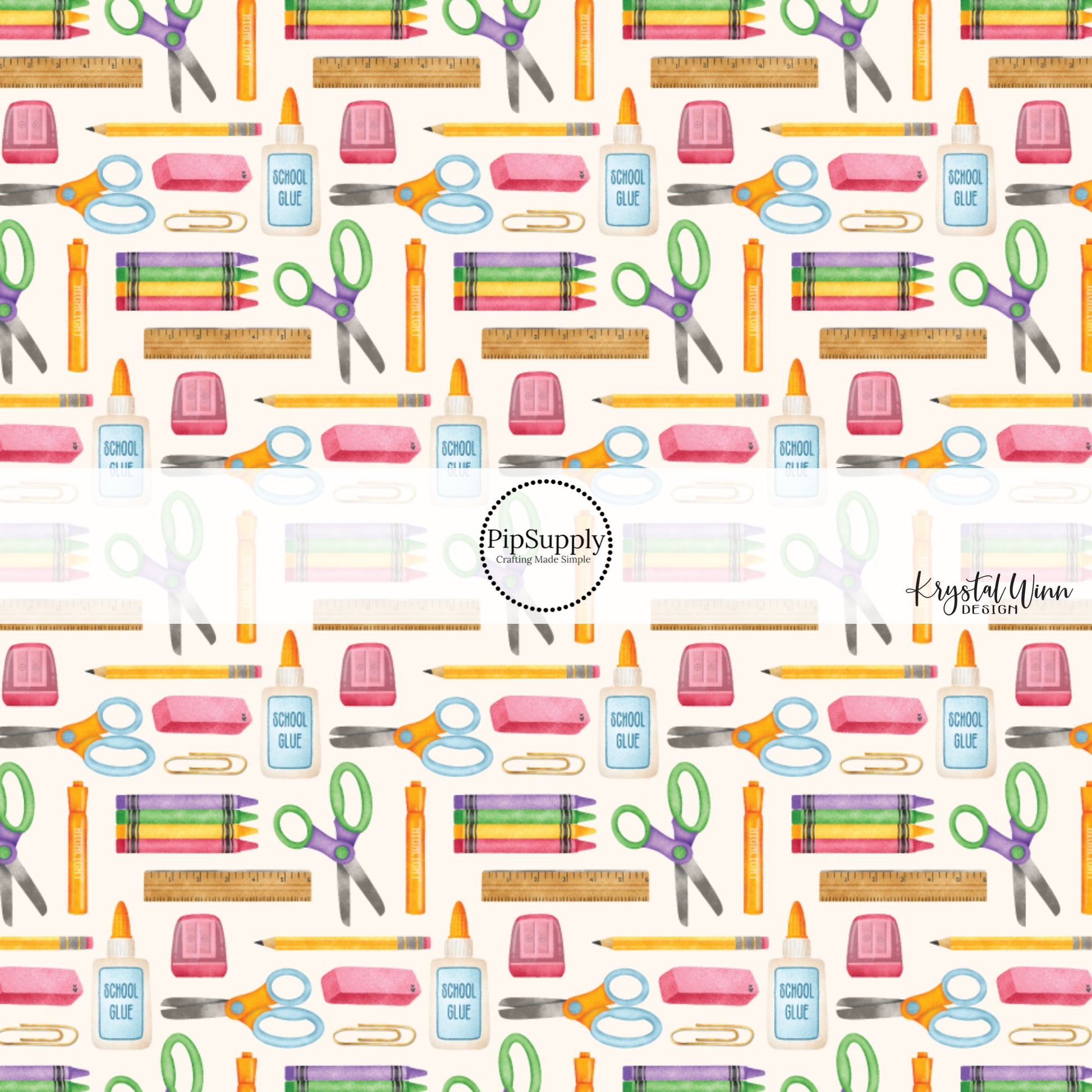 School Supplies Fabric By The Yard School Supplies Fabric By The Yard