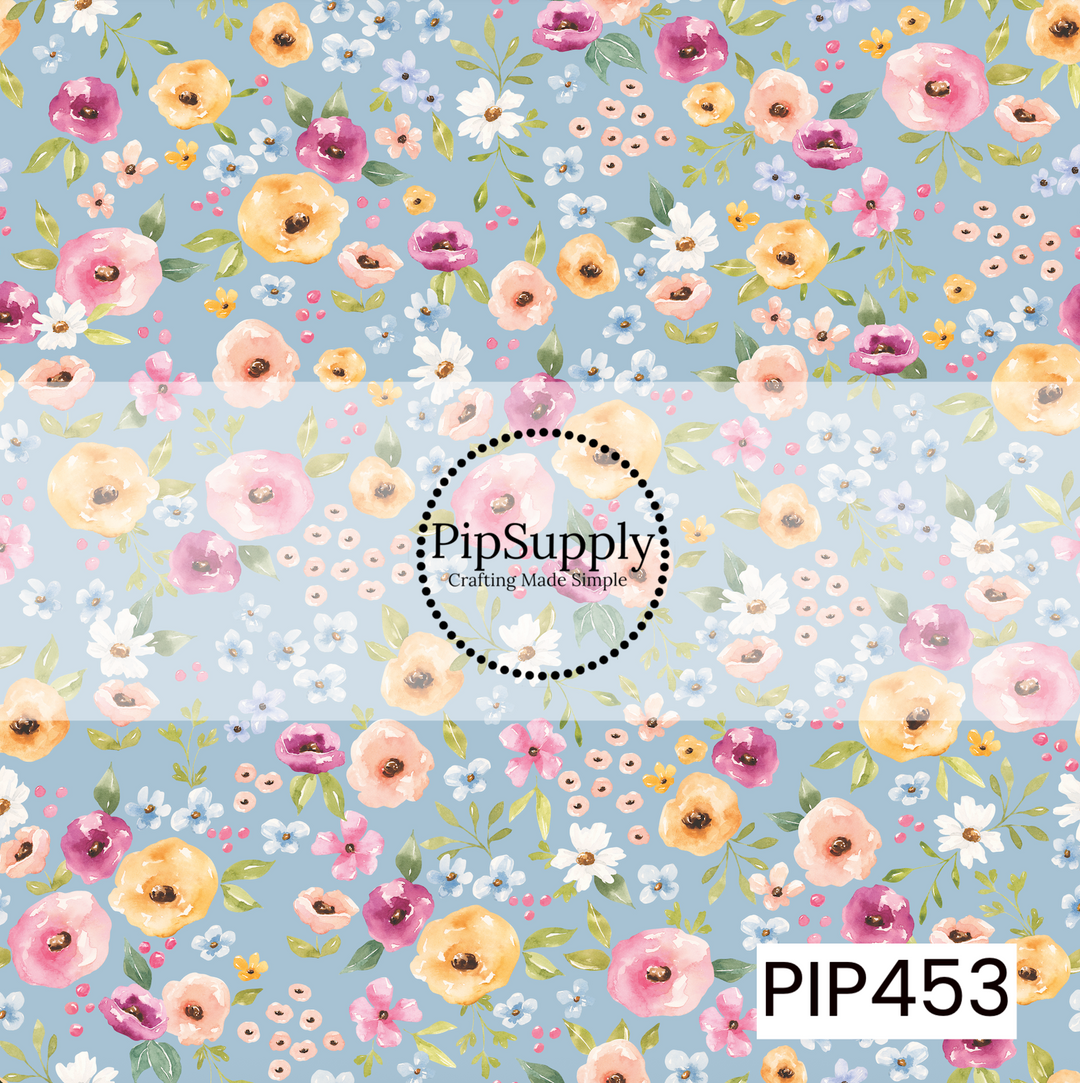 PIP453 - All-Star Floral Blue