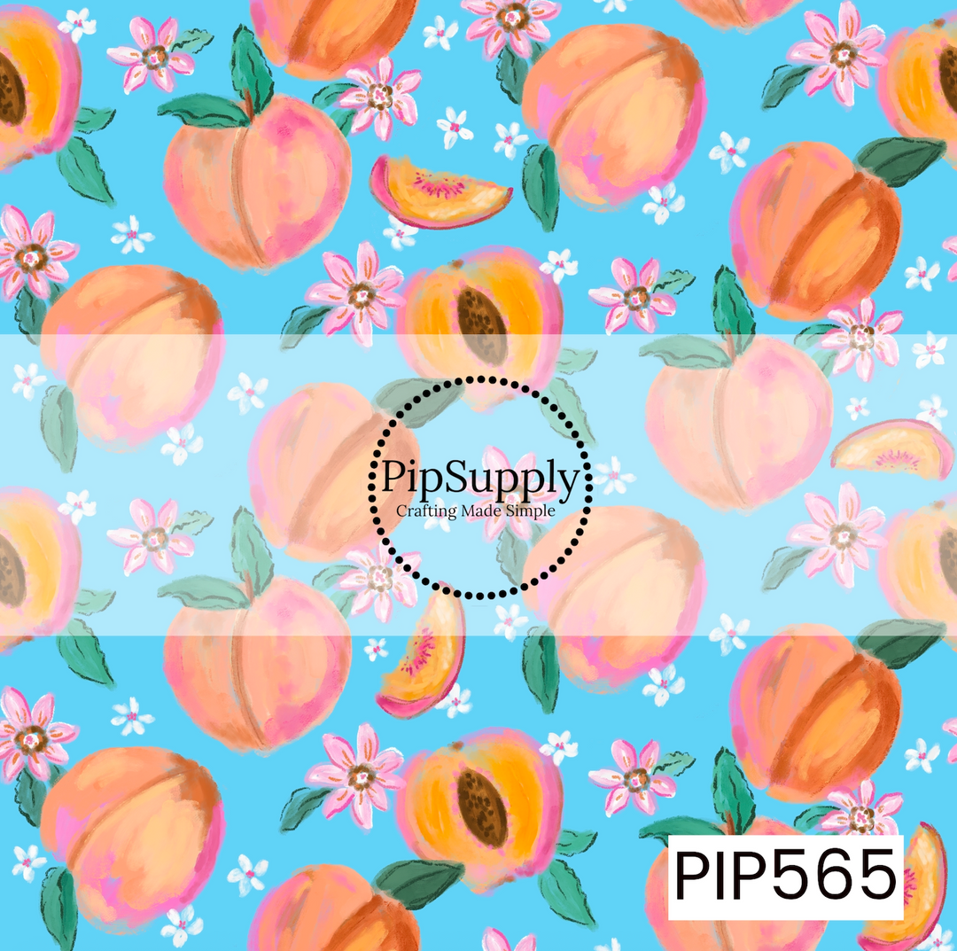 PIP565 -  Just Peachy bright Blue