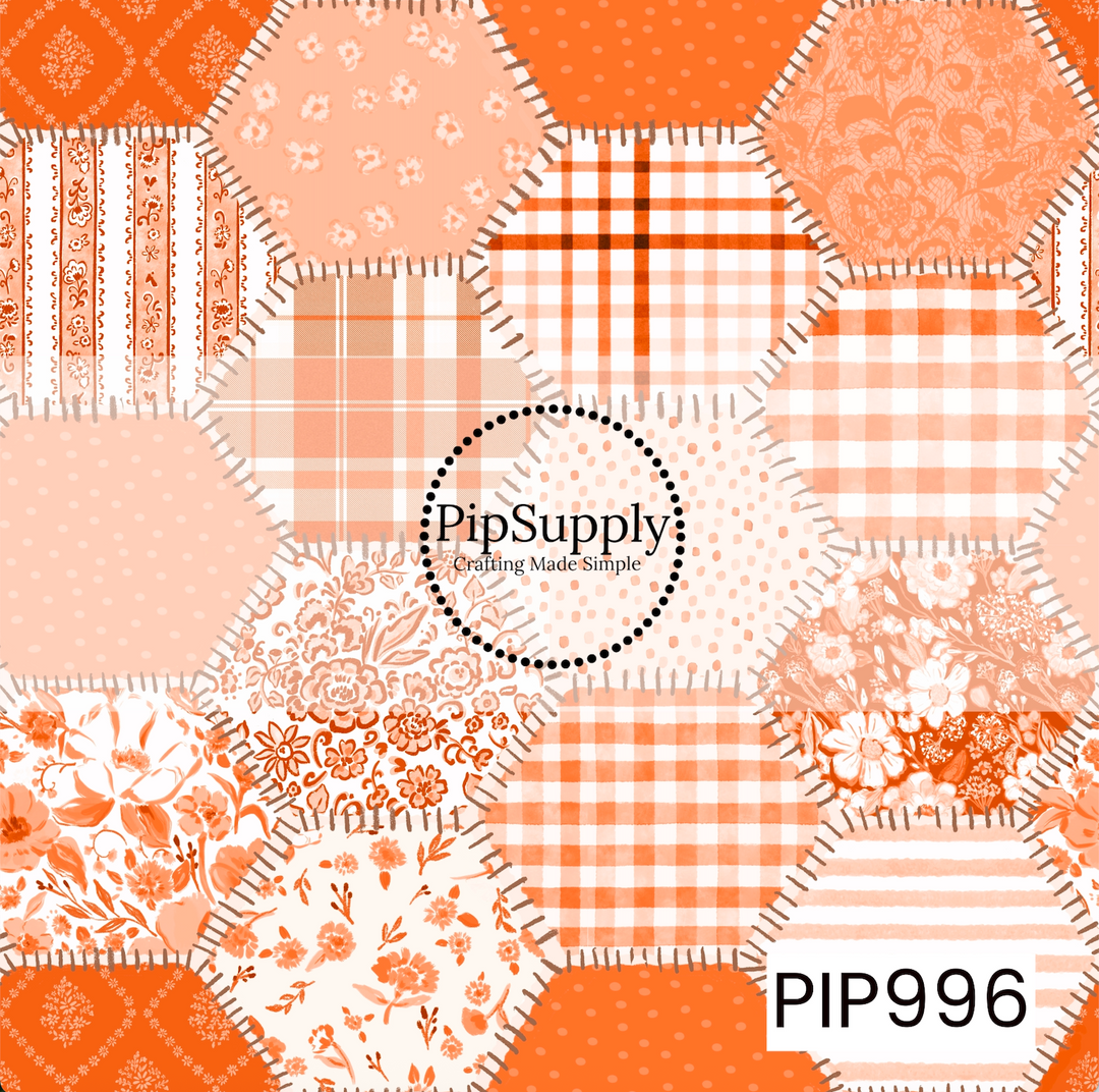 PIP996 - Pumpkin Lane Floral Patchwork