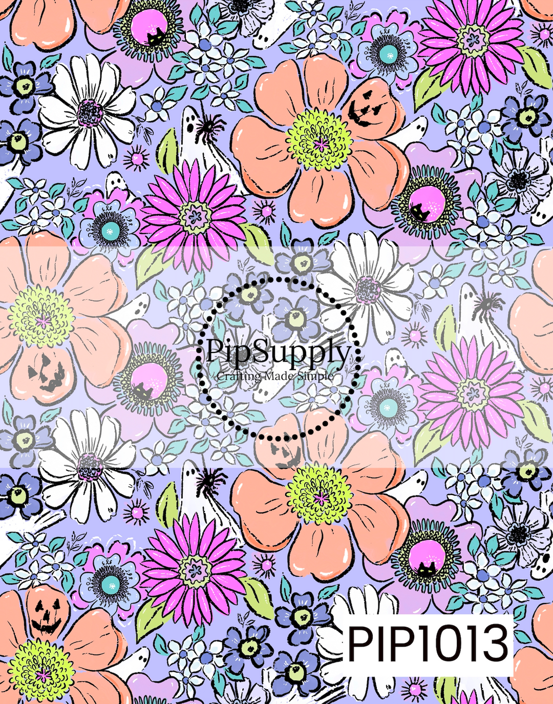 PIP1013 - Groovy Ghost Garden Purple
