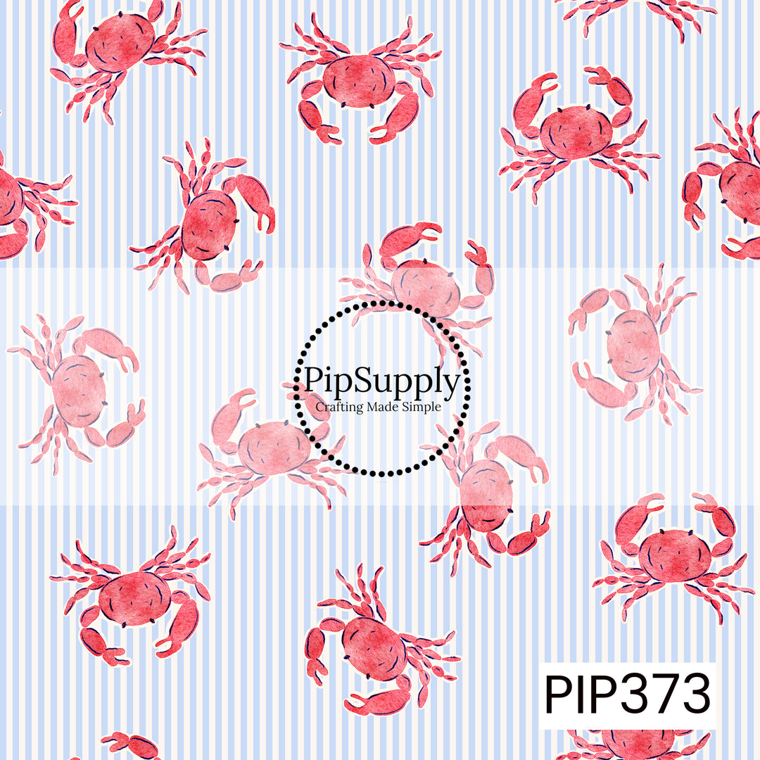 PIP373 - Blue Stripes And Crabs